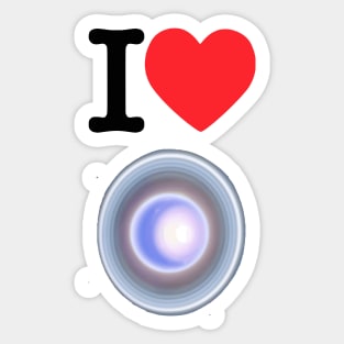 I ❤️ Uranus Sticker